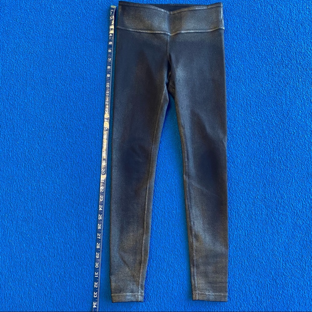 Vimmia leggings Distressed metallic and black